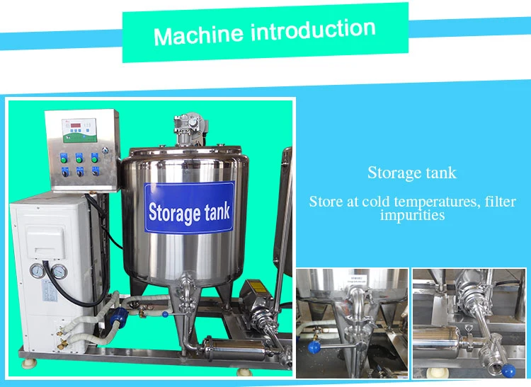 Dairy SS304 50L 100 L 150L 200L 300L 500L 1000L Liquid Egg Juice Yogurt Milk Pasteurizer Pasteuri