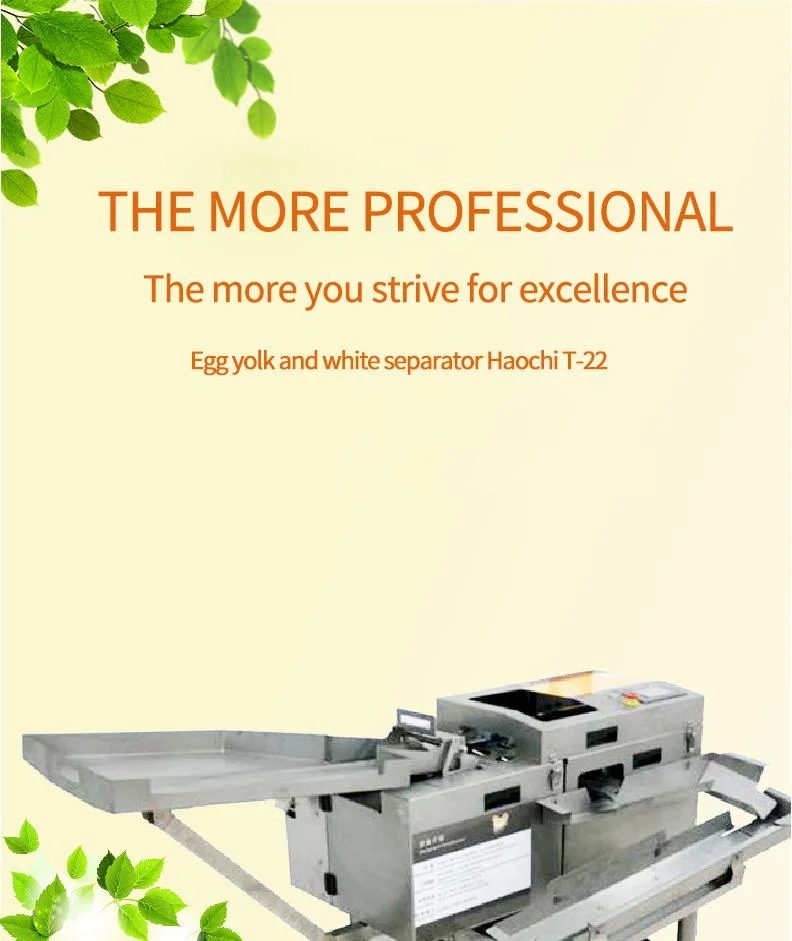 Commercial Egg White and Yolk Separator Breaker Egg Breaking Machine Chicken Yolk and White Separator Liquid Egg Separator Machine