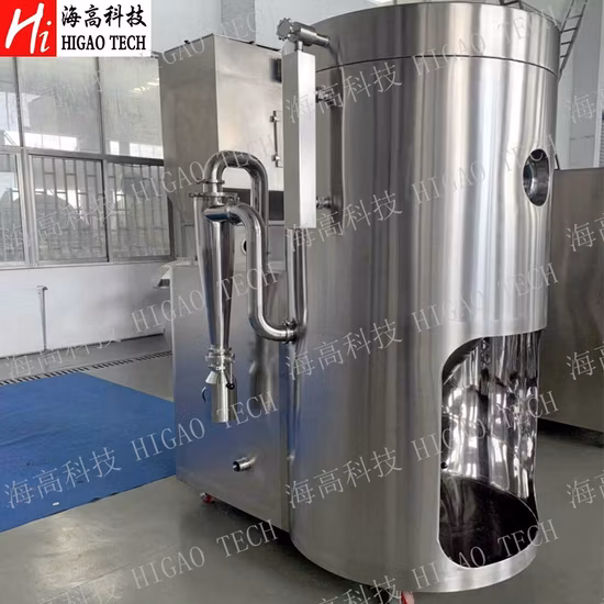 고효율 5 리터 계란 세척 분말 분무 건조 장비, 원심 분무 건조기
