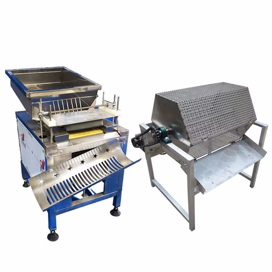 FT-206 농장 가공 장비 자동 삶은 메추리알 껍질을 벗김 기계